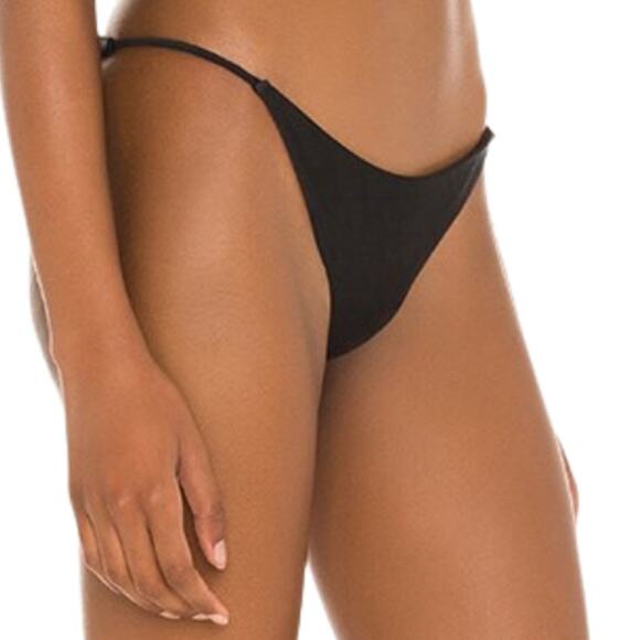 Superdown Arianna Bikini Bottom in Black – NWOT Size Small - Picture 1 of 3